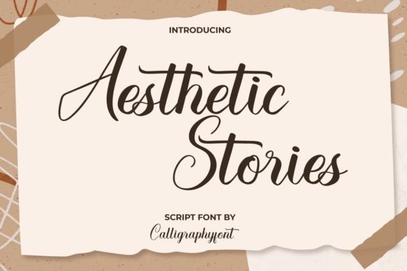 Aesthetic Stories: The Font That Finds Your Brand's Voice