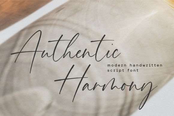 Authentic Harmony: A Script Font Built for Real Projects