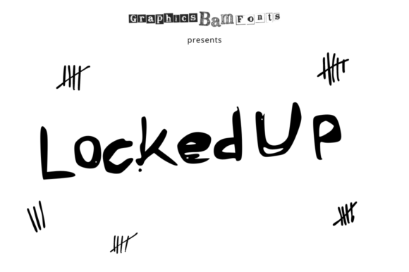 Bringing Authentic Charm to Your Products with the Locked Up Font