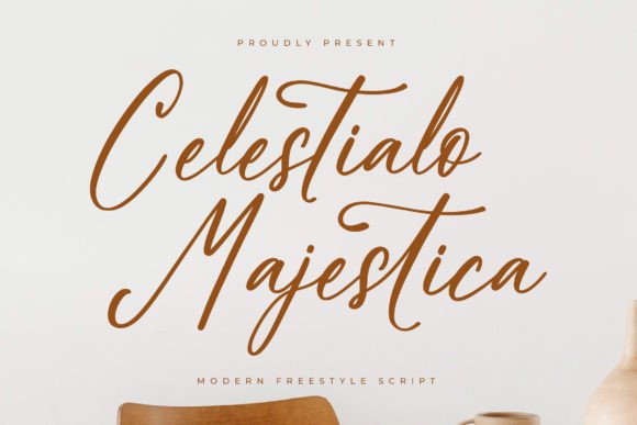 Celestialo Majestica: A Premium Script Font for Elevated Branding