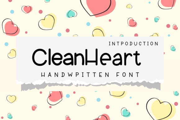 Clean Heart: An Editorial Font for Creative Content