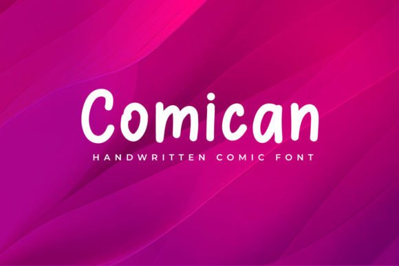 Comican: A Modern Handwritten Font for Lively Branding