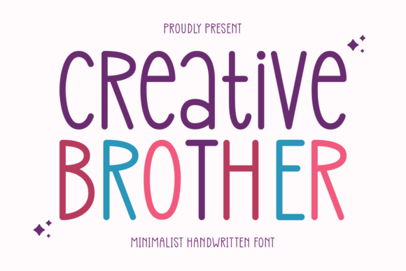 Creative Brother: A Modern Font for Clarity and Connection