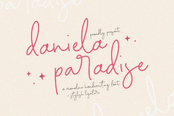 Daniela Paradise: A Font for Makers and Memory Keepers