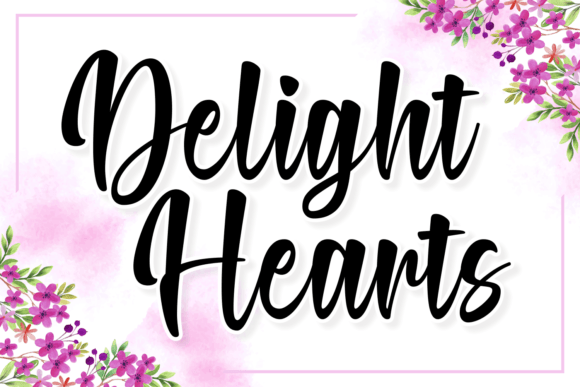 Delight Hearts: A Font for Editorial Warmth