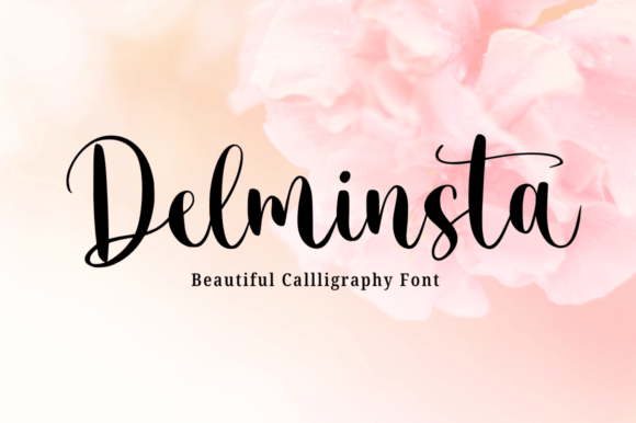 Delminsta: The Calligraphy Font for Elevating Digital Marketing