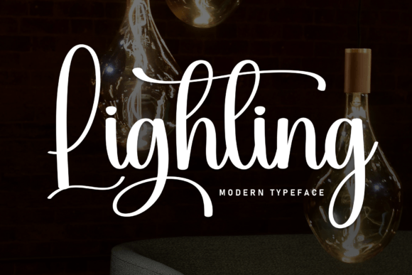 Elevate Your Craft Projects with the Lighting Font
