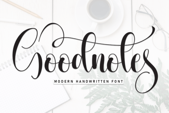 How the Goodnotes Font Brings a Luxury Spark to Handmade Projects