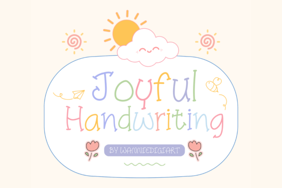 Joyful Handwritten: A Font Designed to Create Smiles