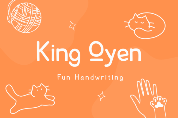 King Oyen Font: The Friendly Script for Your Handmade Projects