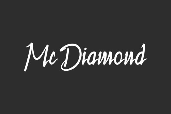 Mc Diamond Font: A Digital Designer's Script for Style and Readability