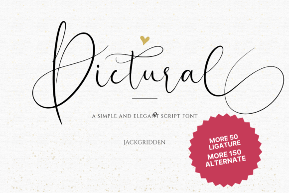 Pictural: A Font That Helps Your Business Look Elegant and Consistent