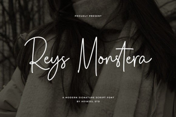 Reys Monstera: An Elegant Script Font for Modern Websites
