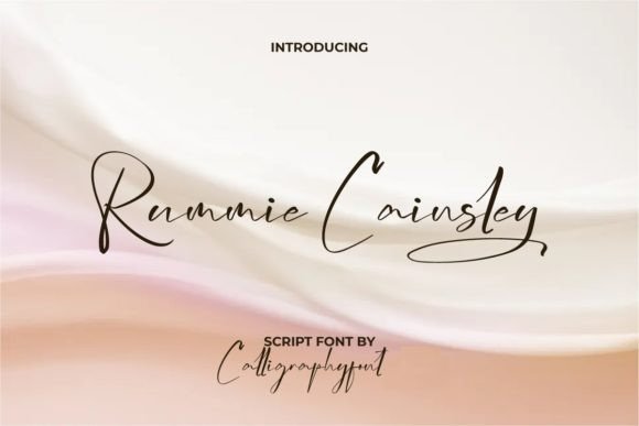 Rummie Cainsley Font: Elevating a Digital Brand’s Voice