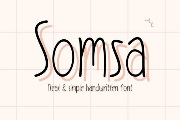 Somsa: A Font That Makes Your Brand Feel Like a Handwritten Note