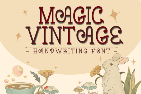 The Magic Vintage Typeface for Digital Design