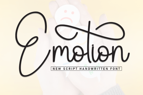 Using the Emotion Script Font in Real Branding Projects