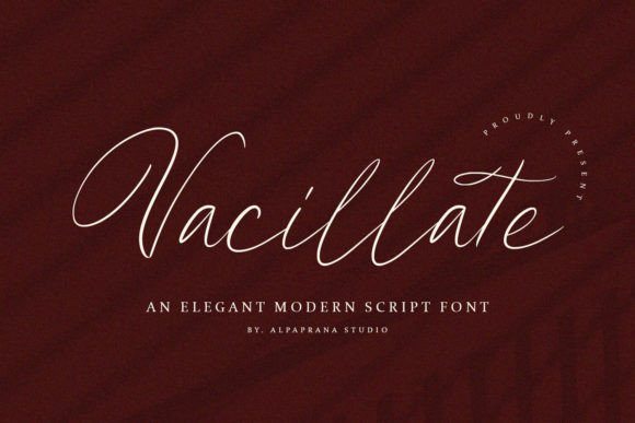 Vacillate: The Handwritten Font That Brings Your Products to Life